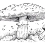 Drawingplcxcsjeqpq= Mushroom