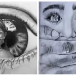 creative pencil sketch drawing